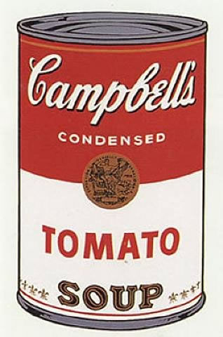 Andy Warhol Campbell's Soup Image