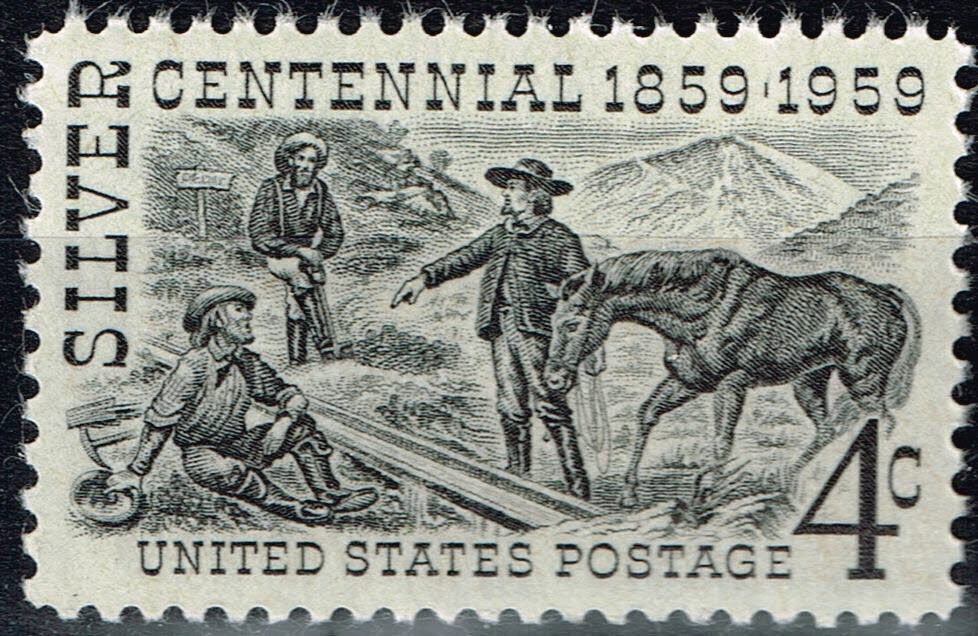 Comstock Lode Postage Stamp