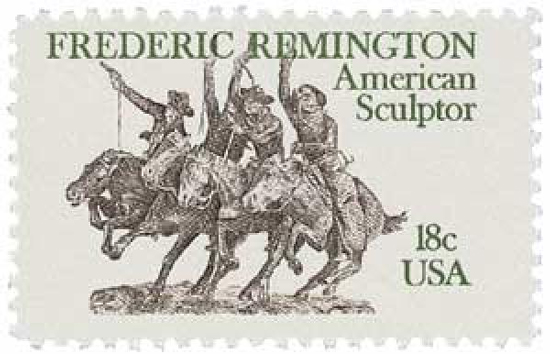 Frederic Remington Stamp