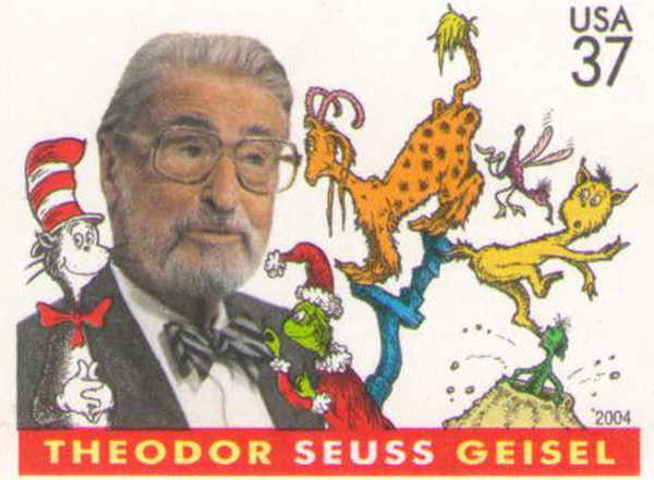 Dr. Seuss Commemorative Stamp