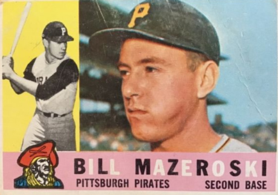 Bill Mazeroski Baseball Card