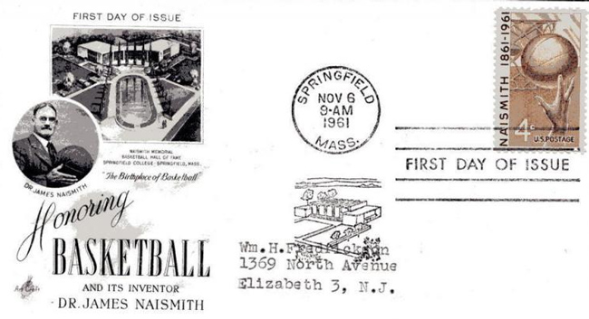 James Naismith First Day Cover