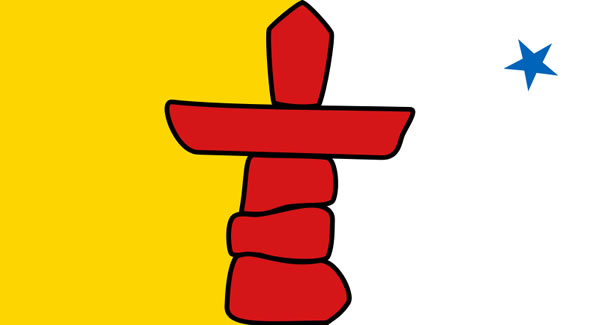 Flag of the Canadian Province of Nunavut