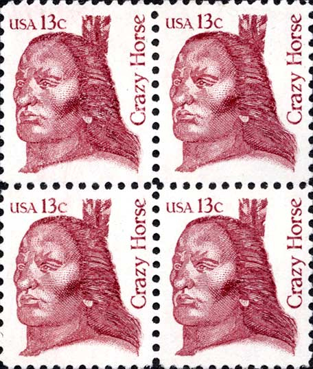 Crazy Horse Postage Stamp