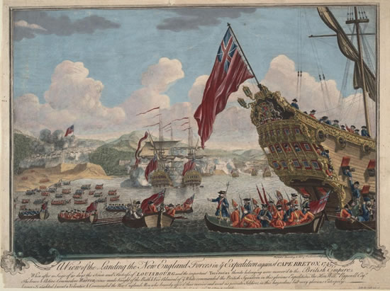 Siege at Louisbourg