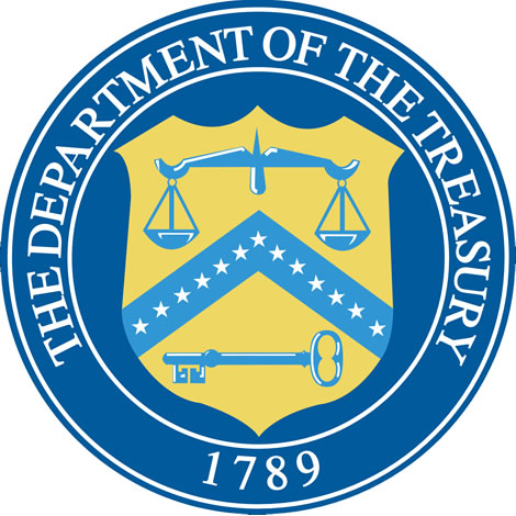 Seal of the Department of the Treasury