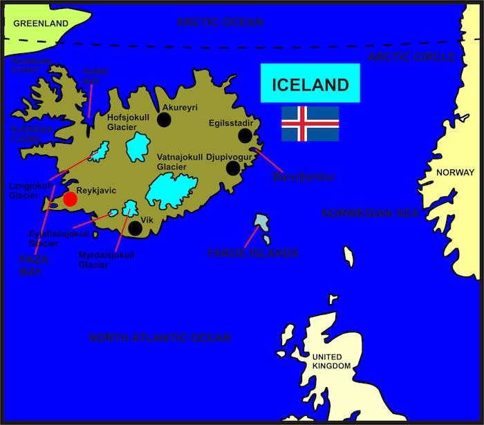 Iceland Interactive Map