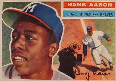 Hank Aaron Baseball Card