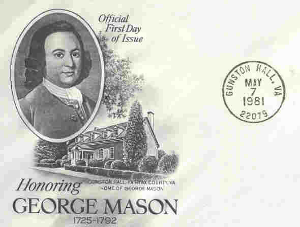 George Mason Postage Stamp