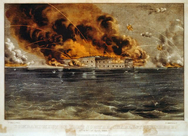 S.C. Marks The Day Cannons Roared At Fort Sumter : NPR