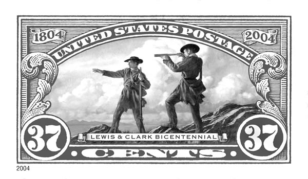 Lewis and Clark Stamp