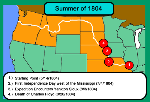 Lewis and Clark Summer of 1804