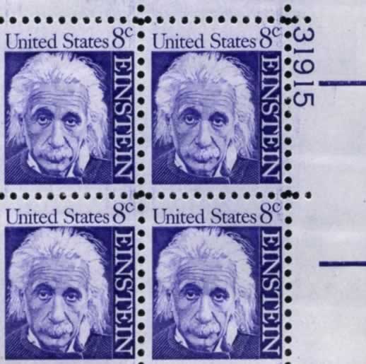 Albert Einstein Postage Stamp