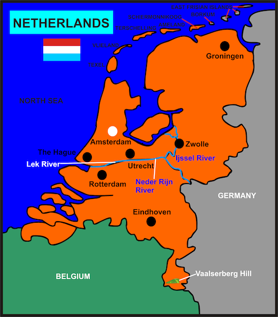 Interesting Facts About The Netherlands The Netherlands Statistics The Netherlands Flag