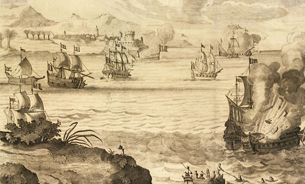 Sir Henry Morgan's Attack on Cartagena