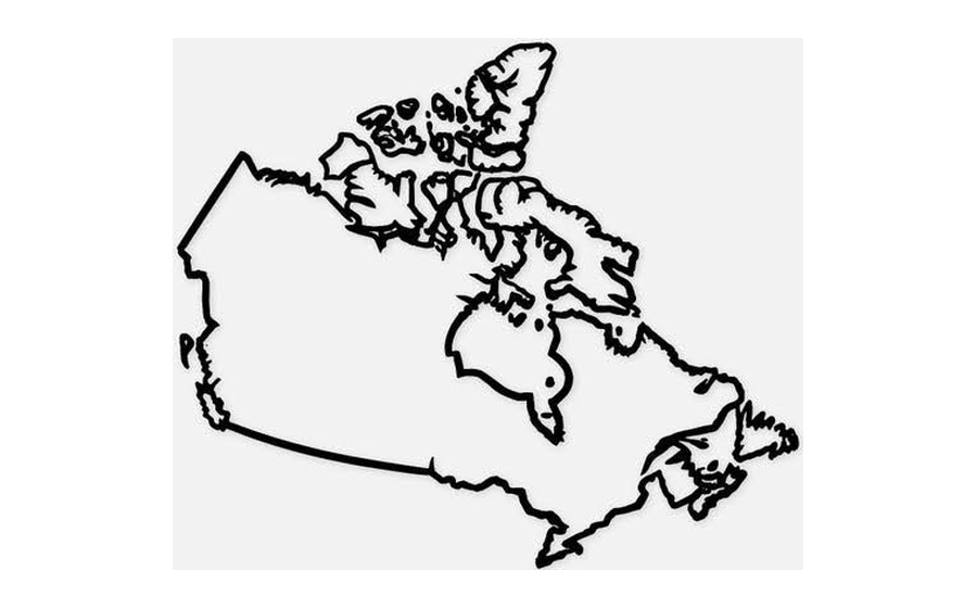 Canada outline