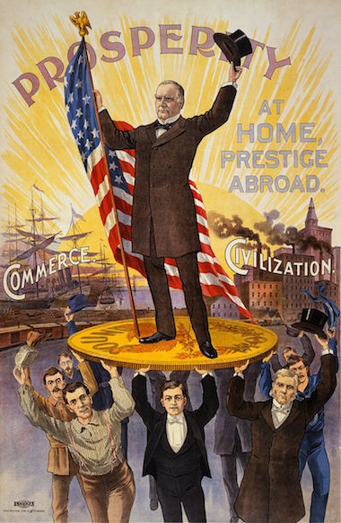 William McKinley Re-election Poster