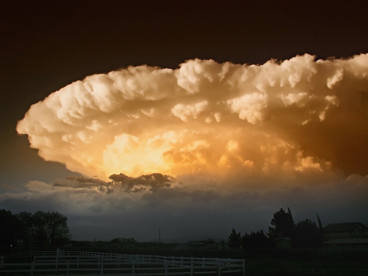 Thunderhead Cloud in eastern New Mexico