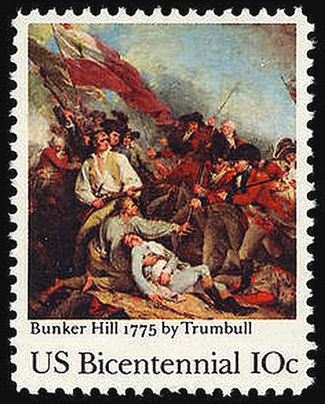 Battle of Bunker Hill U.S. Postage Stamp