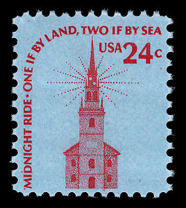 Old North Church Stamp