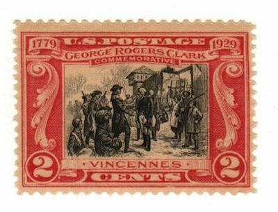 George Rogers Clark Commemorative Stamp