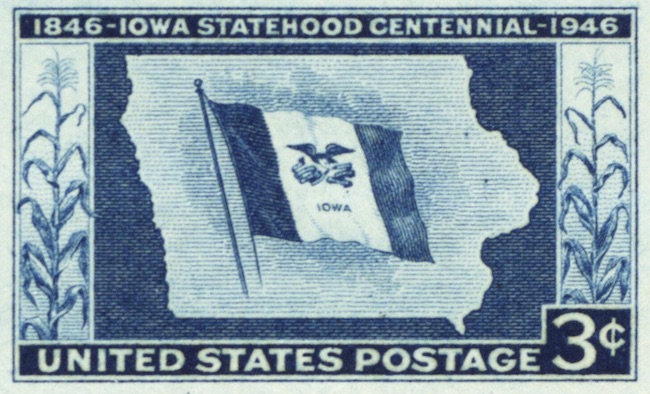 Iowa Statehood Stamp