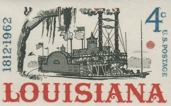 Louisiana Statehood Stamp