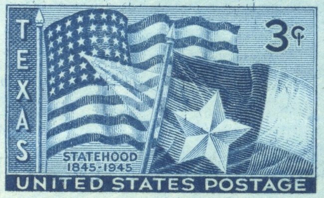 Texas Statehood Stamp