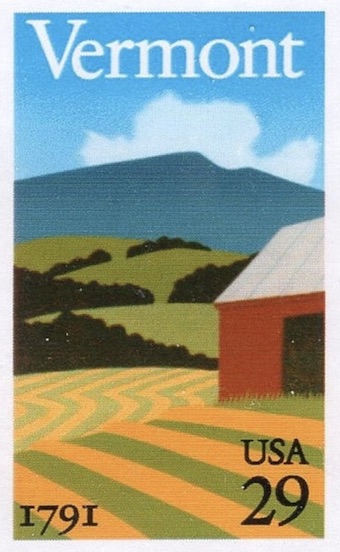 Vermont Postage Stamp