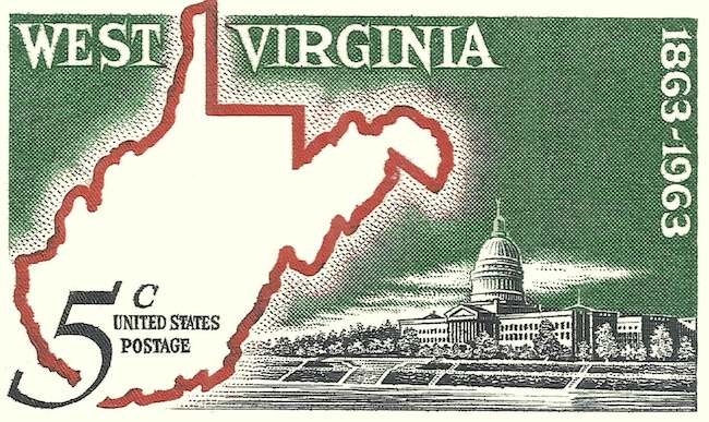 West Virginia Statehood Stamp