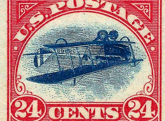 Jenny Airplane Stamp in Blue Color Forever Sheet of Twenty Forever Postage  Stamps Scott 5281