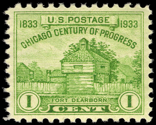 Chicago Century of Progress Stamp