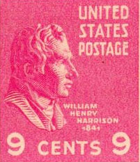William Henry Harrison stamp