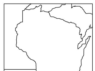 Wisconsin Outline Map