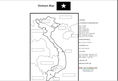 Vietnam label-me Map
