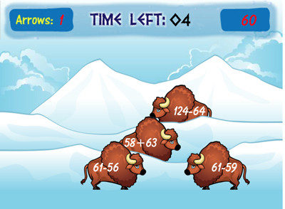 Buffalo Math - Addition Game