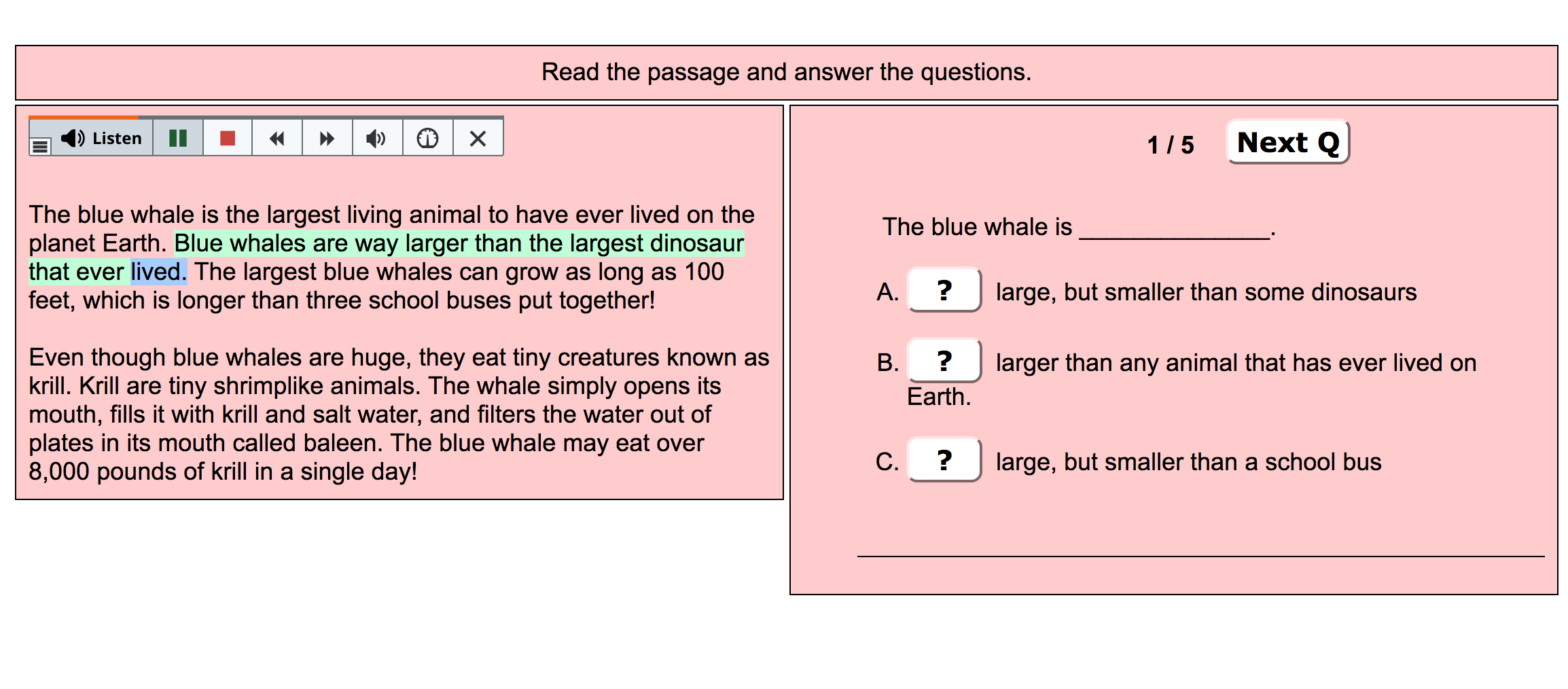 Ulysses S. Grant Reading Comprehension  - Online
