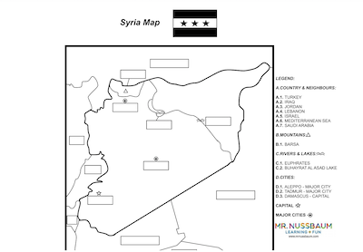 Syria label-me Map