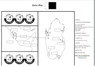Qatar label-me Map