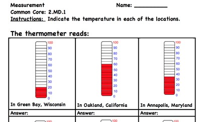 Question Video: Understanding How to Use a Thermometer