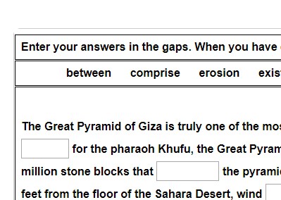 Water on Earth Cloze Reading - Online