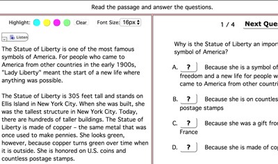 History of Ice Cream Reading Comprehension - Online