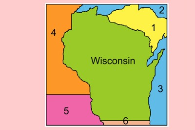 Wisconsin Label-me Map Quiz - Online