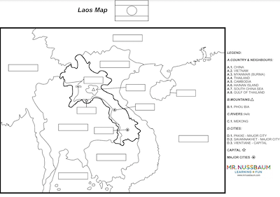 Laos label-me Map