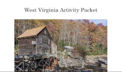 West Virginia Activity Packet