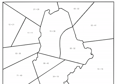 Maine Mosaic Math