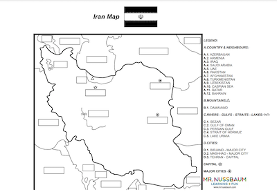 Iran label-me Map