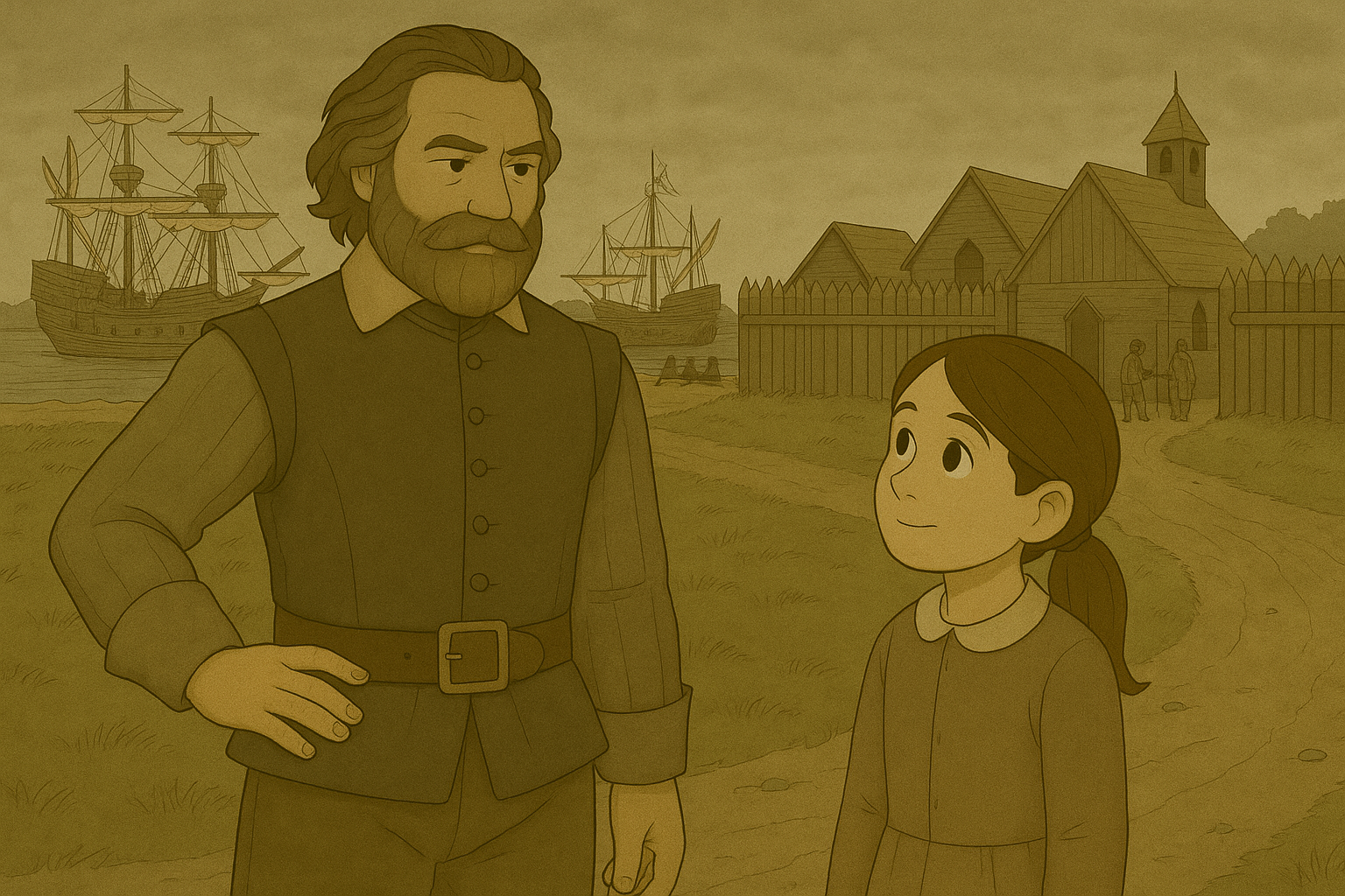 John Smith Comprehension and Adventure Story!