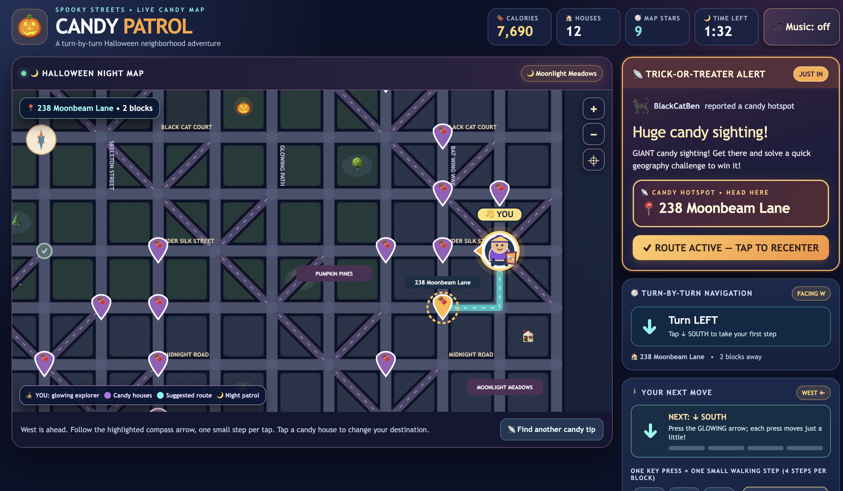 Candy Patrol - A Halloween-themed Learning Adventure